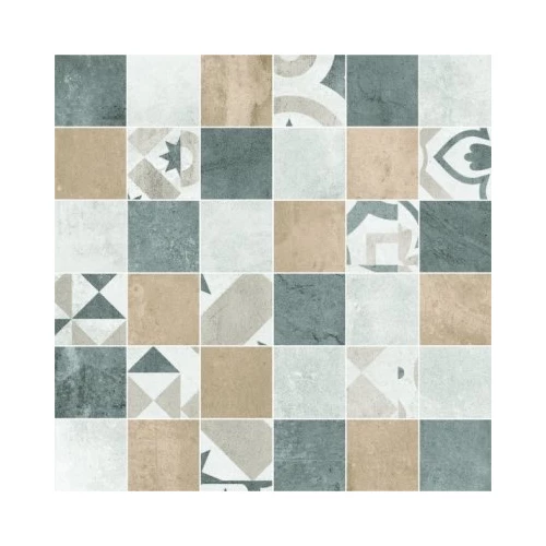 Декор мозаичный Lasselsberger Ceramics Цемент стайл многоцветный 6132-0128 30х30 см