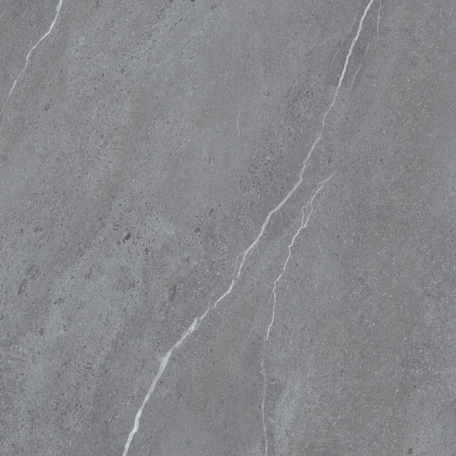 Клинкерная плитка Керамин Ливерпуль 1 матовая серая 39,4х39,4 см