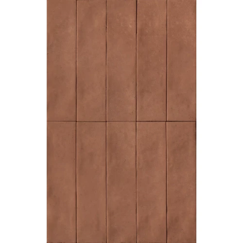 Керамогранит Florim Creative СенсиТерре Маттоне Брицк / SensiTerre Mattone Brick матовый коричневый 787115 23,2x5,7 см