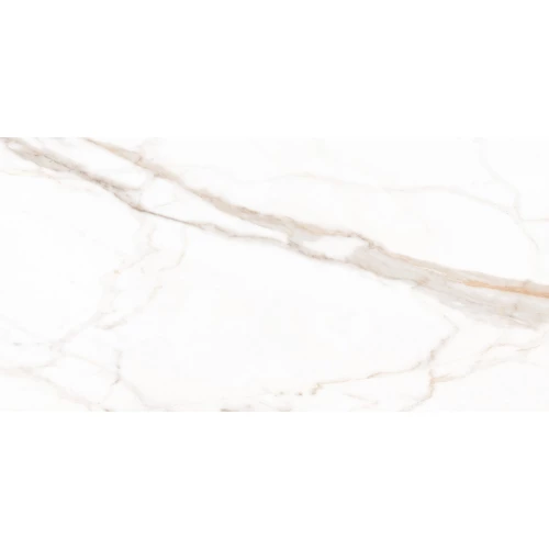 Керамогранит Ceradim Calacatta Goddes Gold Полированный белый 120х60 см