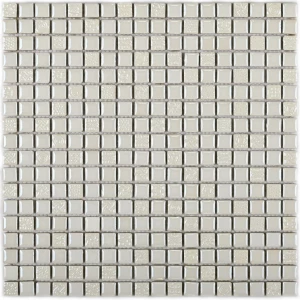 Мозаика Bonaparte Керамическая мозаика Aspen 15х15 глянцевая белая 30х30 см