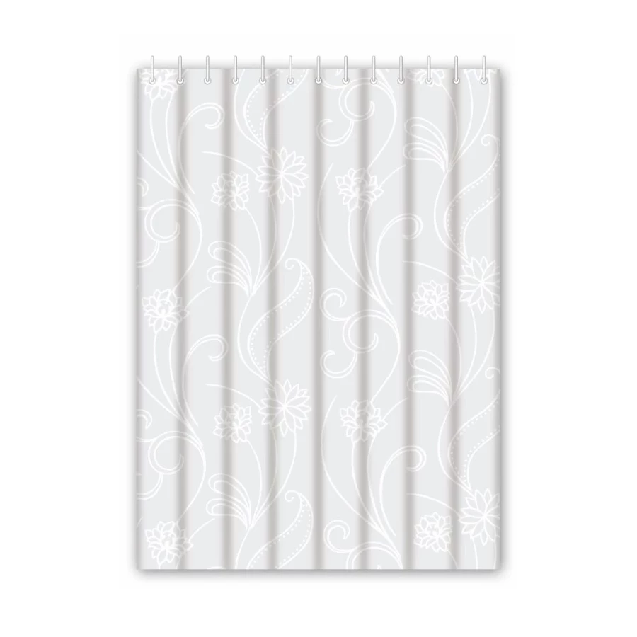 Штора для ванной Haiba цветы HB75001 180x180 см