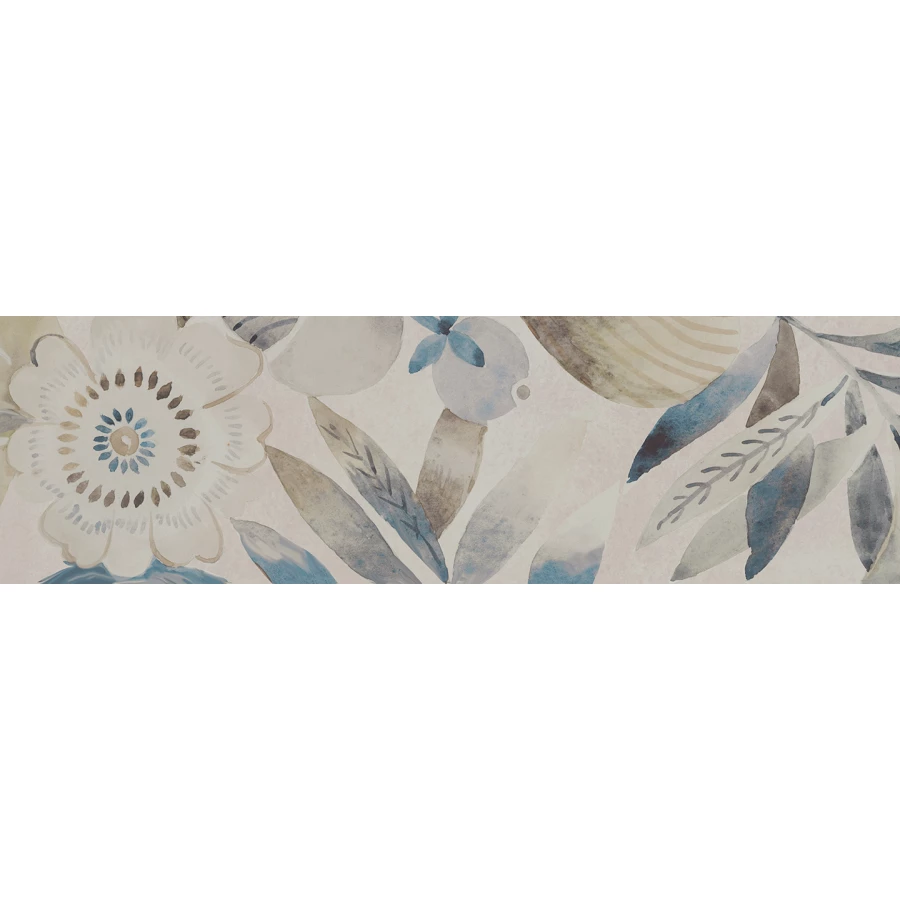 Декор Kerama Marazzi Тракай 10 глянцевый многоцветный 8,5х28,5 см