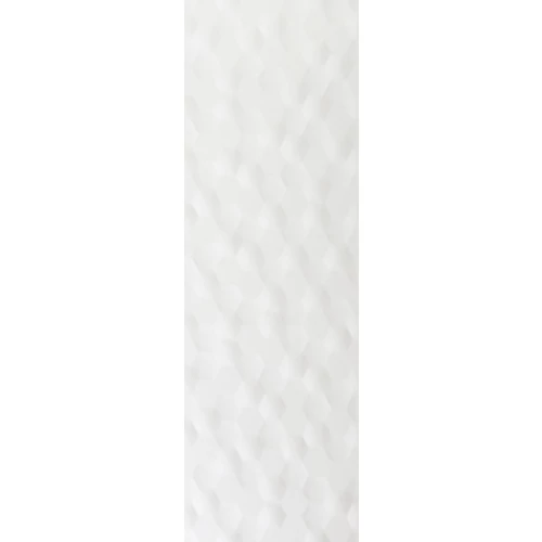 Настенная плитка Azulev Luminor Panal Blanco Mate SlimRect белый 29x89 см