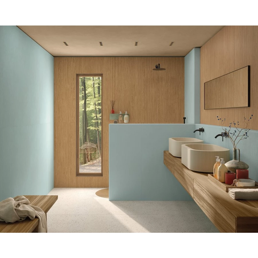 Плитка настенная Fap Ceramiche True Color Cloud RT матовая синяя fTDT 120x50 см