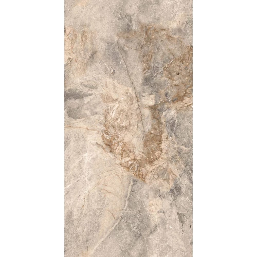 Керамогранит Realistik Borghini Natural Sugar Polished серый 120х60 см