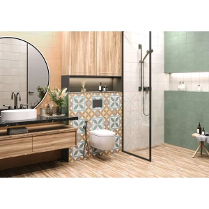 Керамогранит New Trend Design Art Green матовый зелёный GP2020DNA24 20х20 см