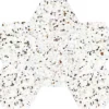 Керамогранит Ecoceramic Tempo mix hex белый 24*20 см