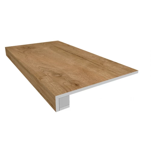 Комплект Estima Selection Ступень SI04 33x120 неполированная прямоугольный бортик без насечек Подступенок 14,5x120 39149