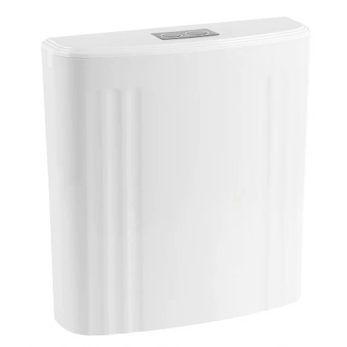 Бачок пластиковый Azario с соединительной трубой белый AZ-207 37x12.5x39.5 см