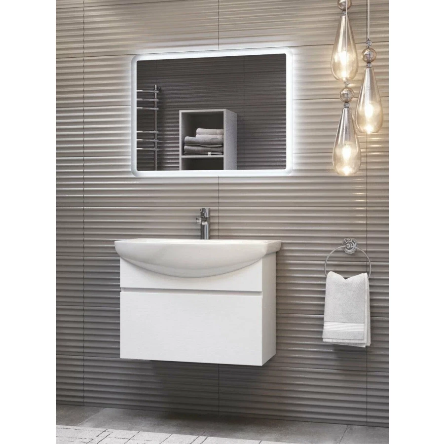 Тумба под раковину Vigo Wing 600-0-1 навесная белый tp.WIN.BAL.60.1Y белый