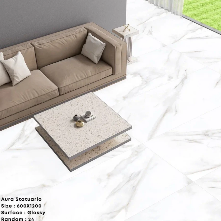 Керамогранит Belleza Dante Statuario Authentic 120х60 см