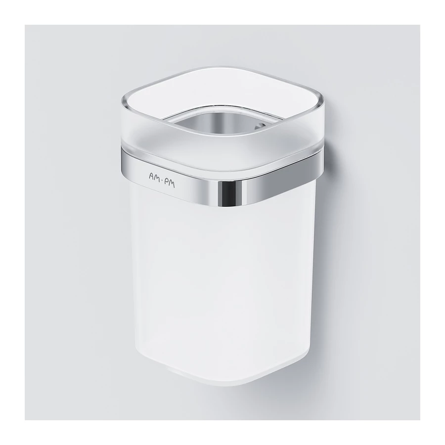 Стеклянный стакан с держателем Am Pm Func A8F34300