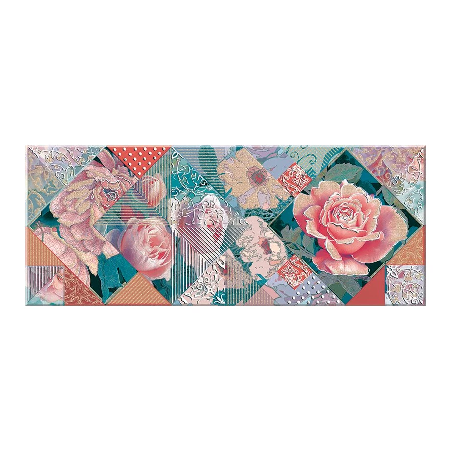 Декор Azori Legato Carmin Damask 20,1*50,5