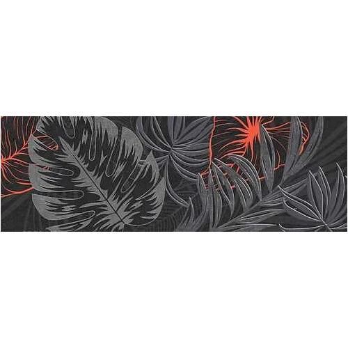 Вставка Creto Pandora bay черный 30х90 см