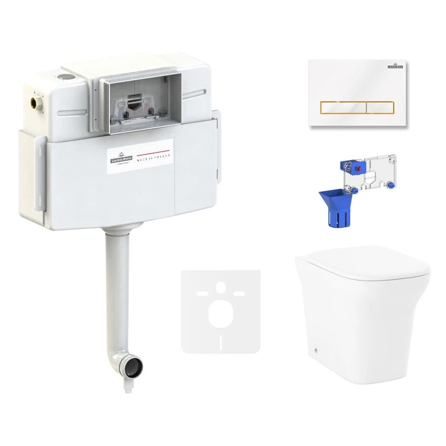 Унитаз Lavinia Boho Relfix Bristol 87551062 (комплект 5 в 1)