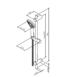 Душевой комплект Am Pm Gem F0190022