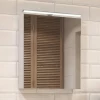 Зеркало шкаф Vigo Plaza 600 навесной со светильником zsh.PLA.60.El 60x80 см