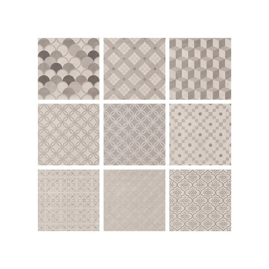 Керамогранит Kerama Marazzi Карнаби-стрит бежевый орнамент 20х20 см