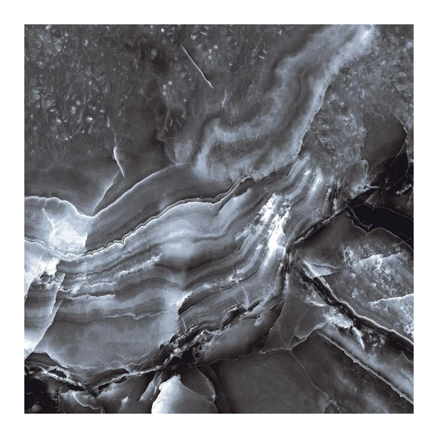 Керамогранит Primavera Black Modulo high glossy GR108 60х60 см