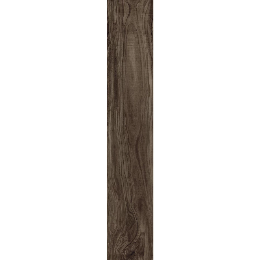 Керамогранит Creanza Pearsian Wood Charcoal Carving темно-коричневый CW-CR01-B 120х20 см