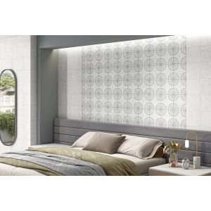 Керамогранит Motto Ceramic Palmas White Decor 2 матовый белый N100126 20x20 см