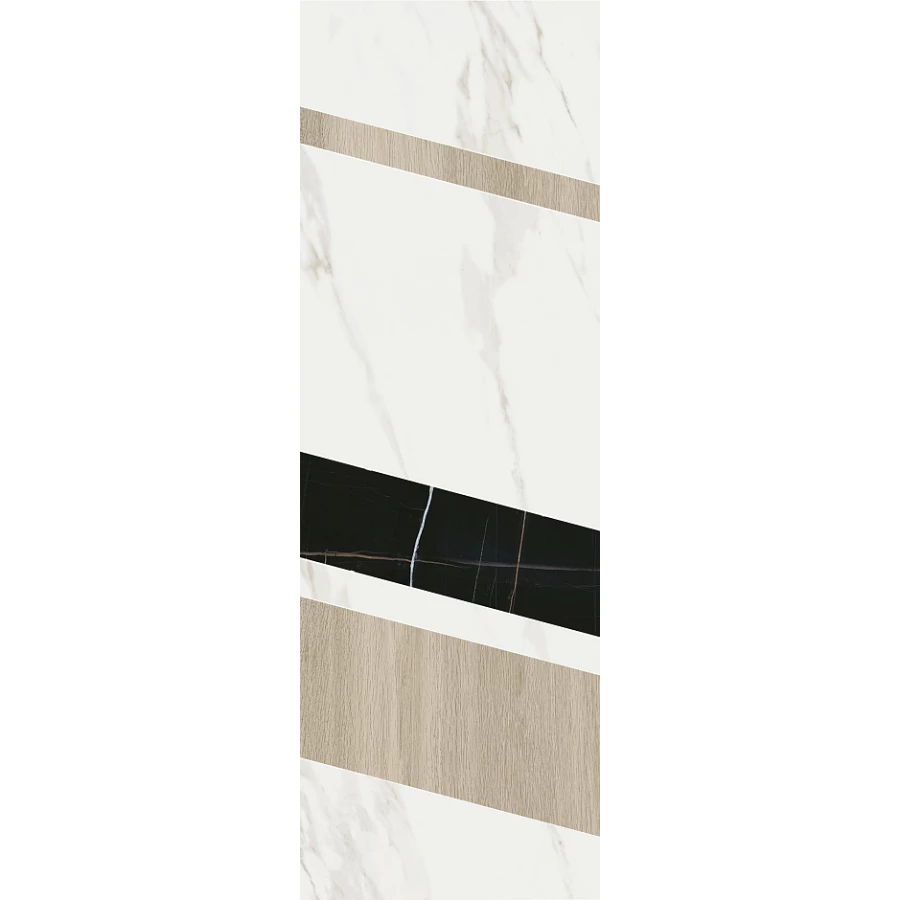 Декор Kerama Marazzi Бертран микс ID130 многоцветный 120x40 см