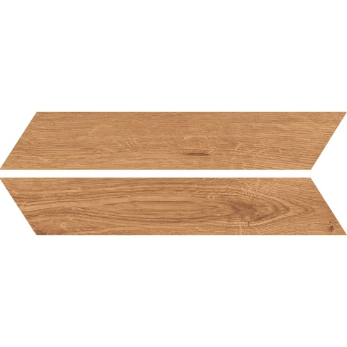 Керамогранит Bottegа Venetа FeelWood Cognac Chevron матовый бежевый B71014 /S 40,7х7,5 см