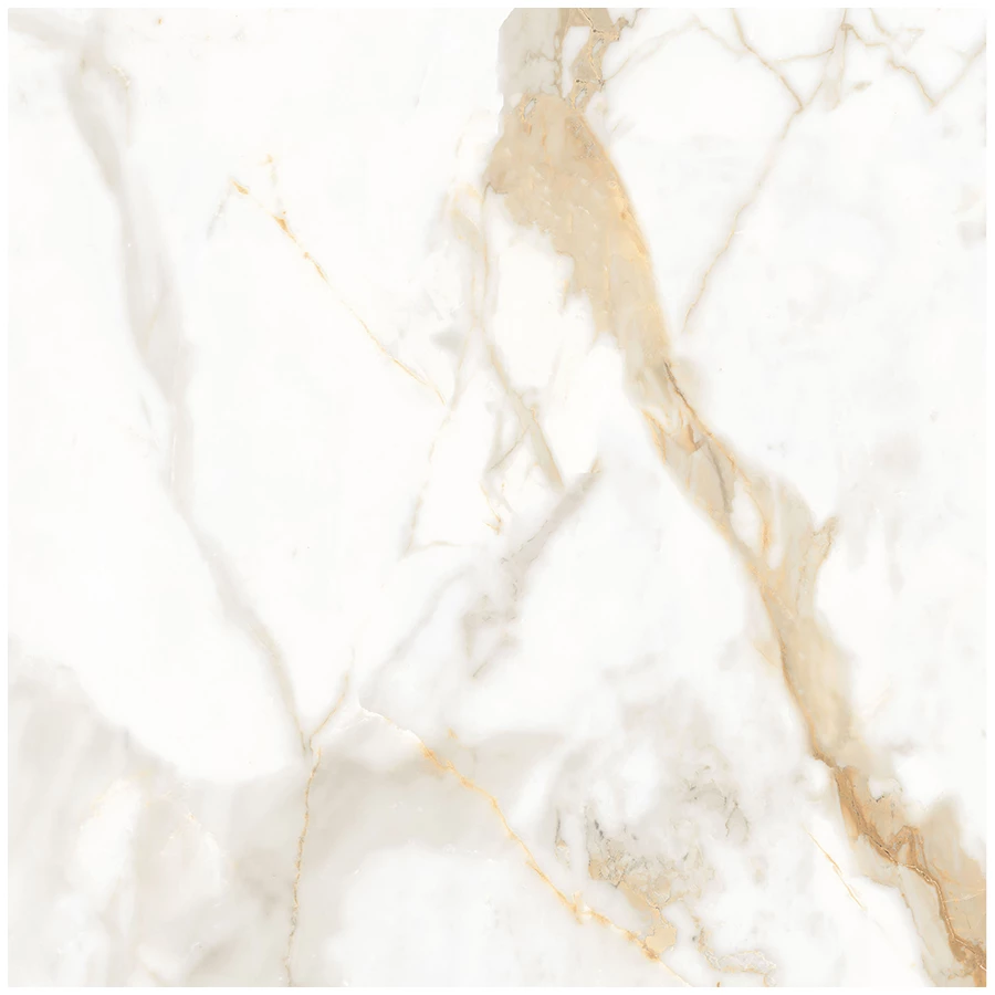 Керамогранит Ceradim Calacatta Superior Полированный белый 60х60 см