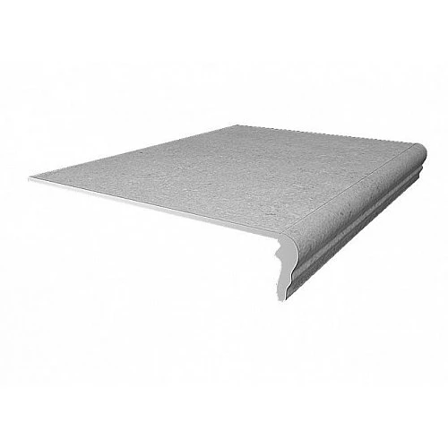 Ступень фронтальная Kerama MarazziАллея серый светлый 30х30 см