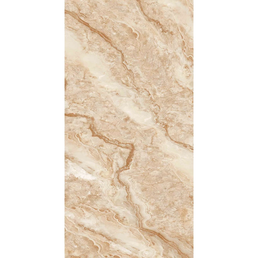 Керамогранит Zibo Fusure Hainan Marble Sand Gold Glitter G126029G 120х60 см