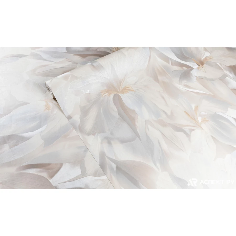 Обои флизелиновые Аспект Амели серые 70663-28 1,06х10,05 м