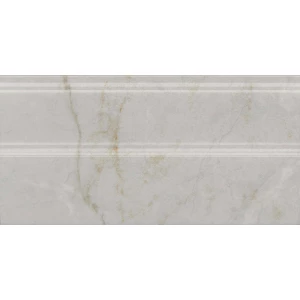 Плинтус Kerama Marazzi Серенада белый глянцевый обрезной FMA030R 30x15 см