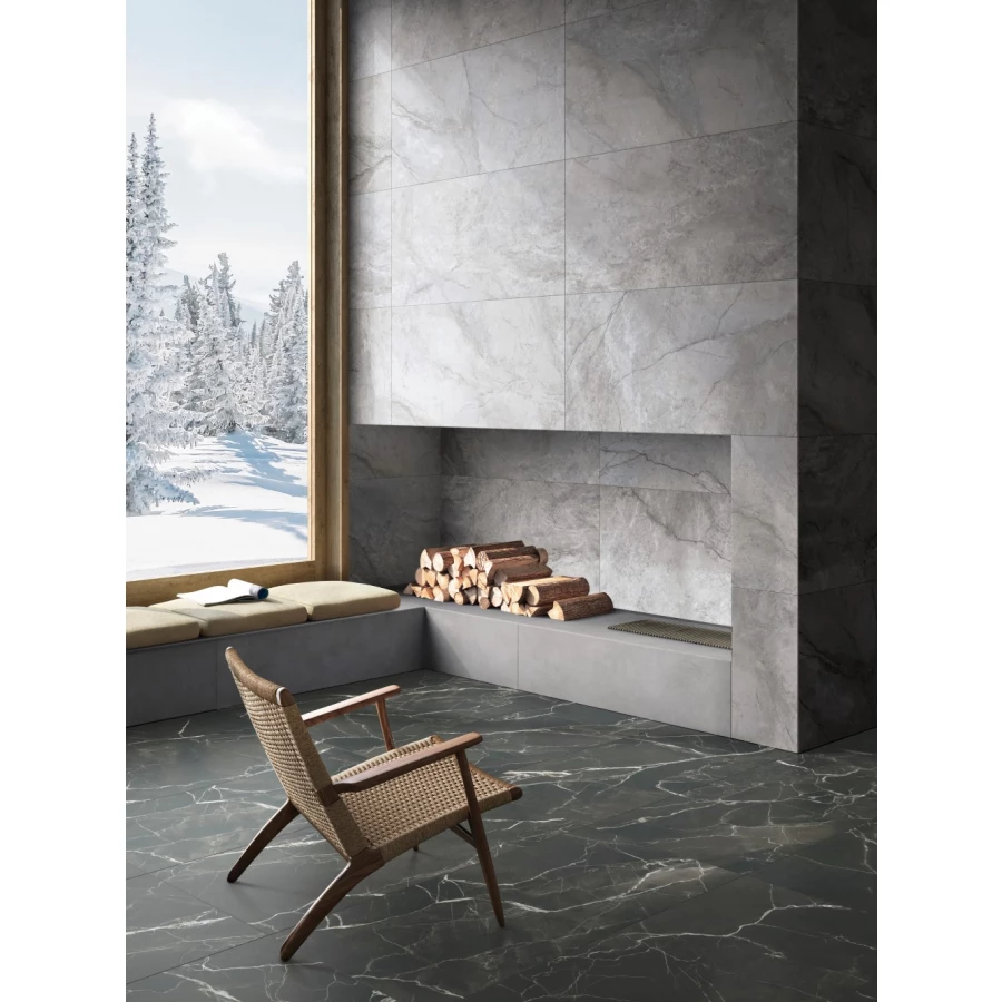 Керамогранит Vitra ArcticStone Серый Матовый Ректификат R10A K947900R0001VTET 60x60 см