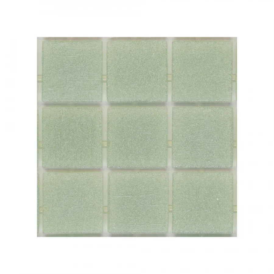 Мозаика стеклянная Trend Vitreo 117 2x2 глянцевая зеленая 117* 31,6х31,6 см