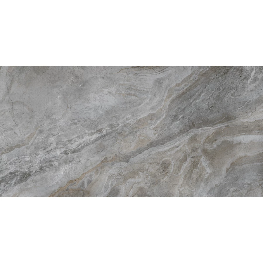 Керамогранит New Trend Jast Gray полированный глянцевый серый 60120JAS15P 120х60 см