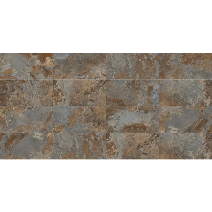 Керамогранит Grespania Yukatan Verde Natural матовый коричневый 44YK69R 120х60 см