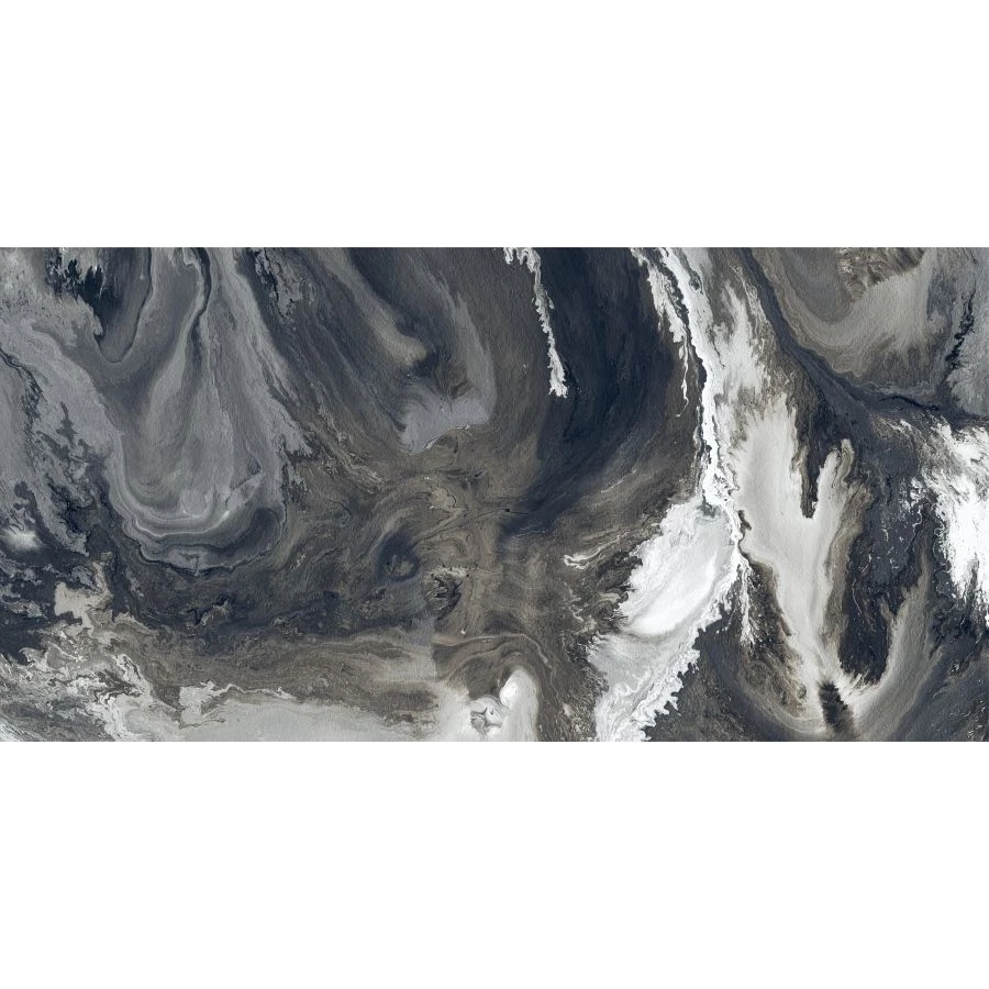 Керамогранит Neodom Sale Arabesque Black Polished глянцевый серый N20404 120x60 см