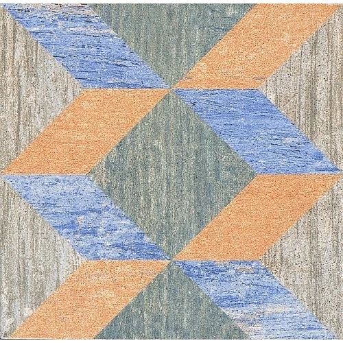 Вставка Kerama Marazzi Колор Вуд серый микс 13х13 см