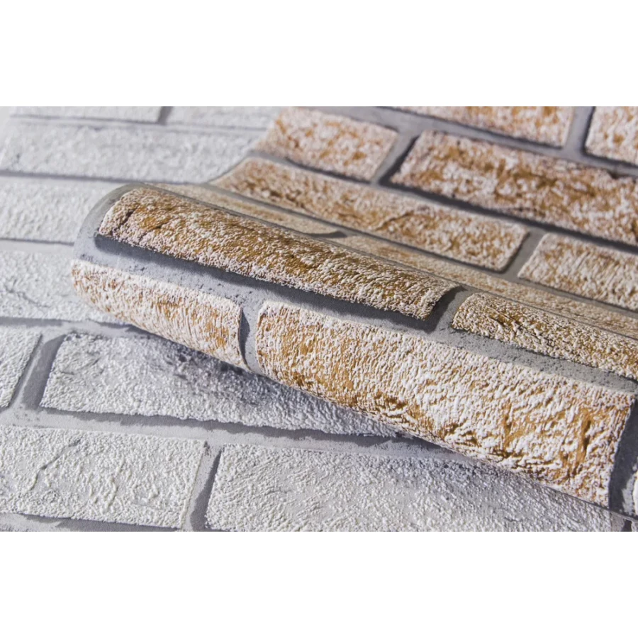 Обои виниловые Аспект Стрит коричневые 10121-45 0.53x10.05 м