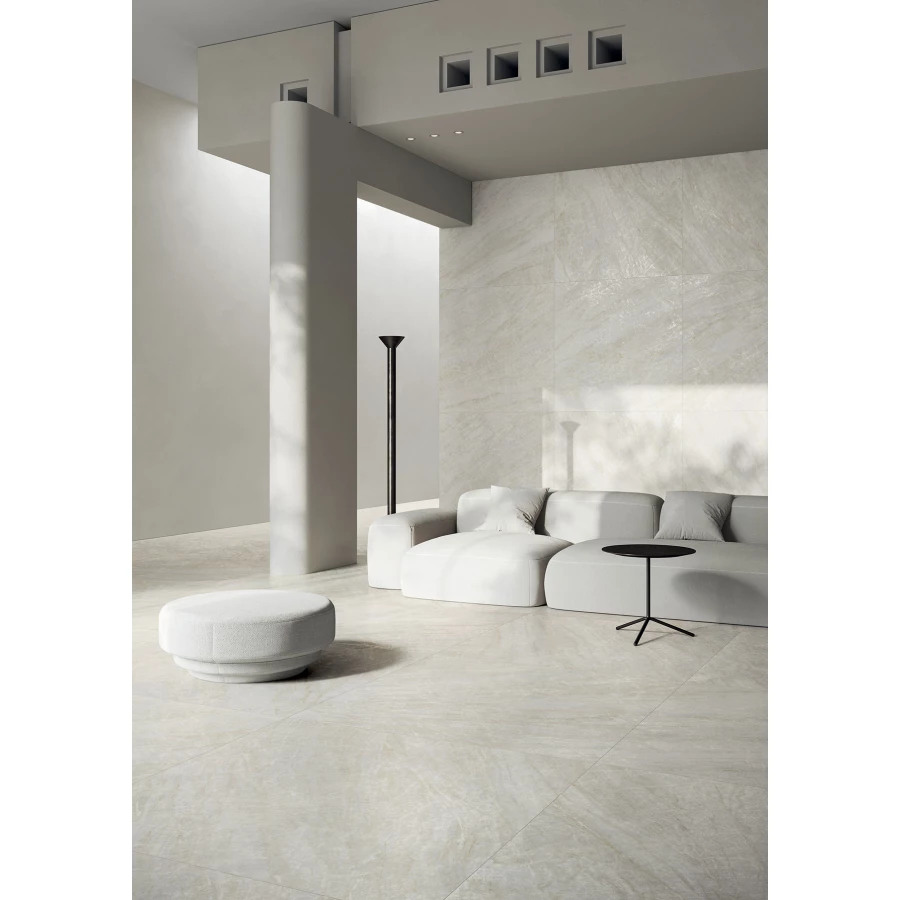 Керамогранит Isla Tiles Oyster White Ret матовый белый 1006956 120х60 см