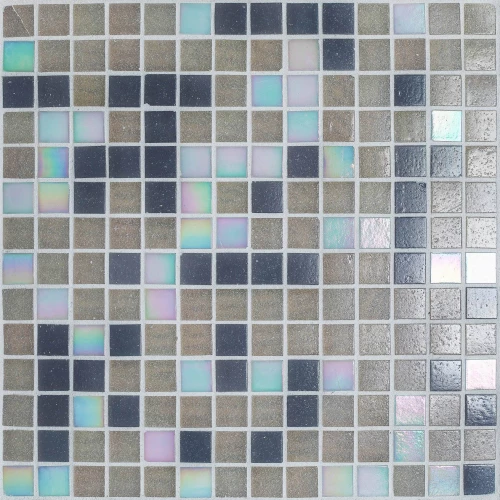 Мозаика Orro Mosaic Классик Стоун Грей 20х20 глянцевая серая 32,7х32,7 см