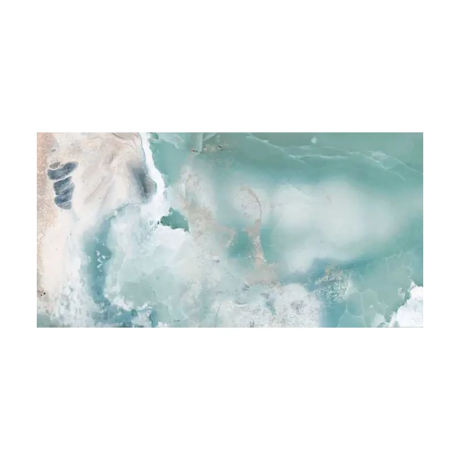 Керамогранит Majorca Tiffany Marea Full Lap глянцевый зеленый Mti00000004FL 120х60 см