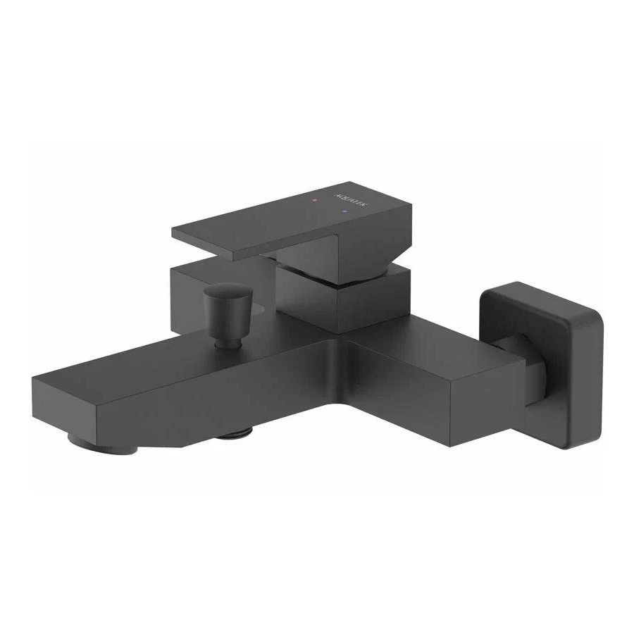 Смеситель Aquatek Либра для ванны матовый черный AQ1640MB