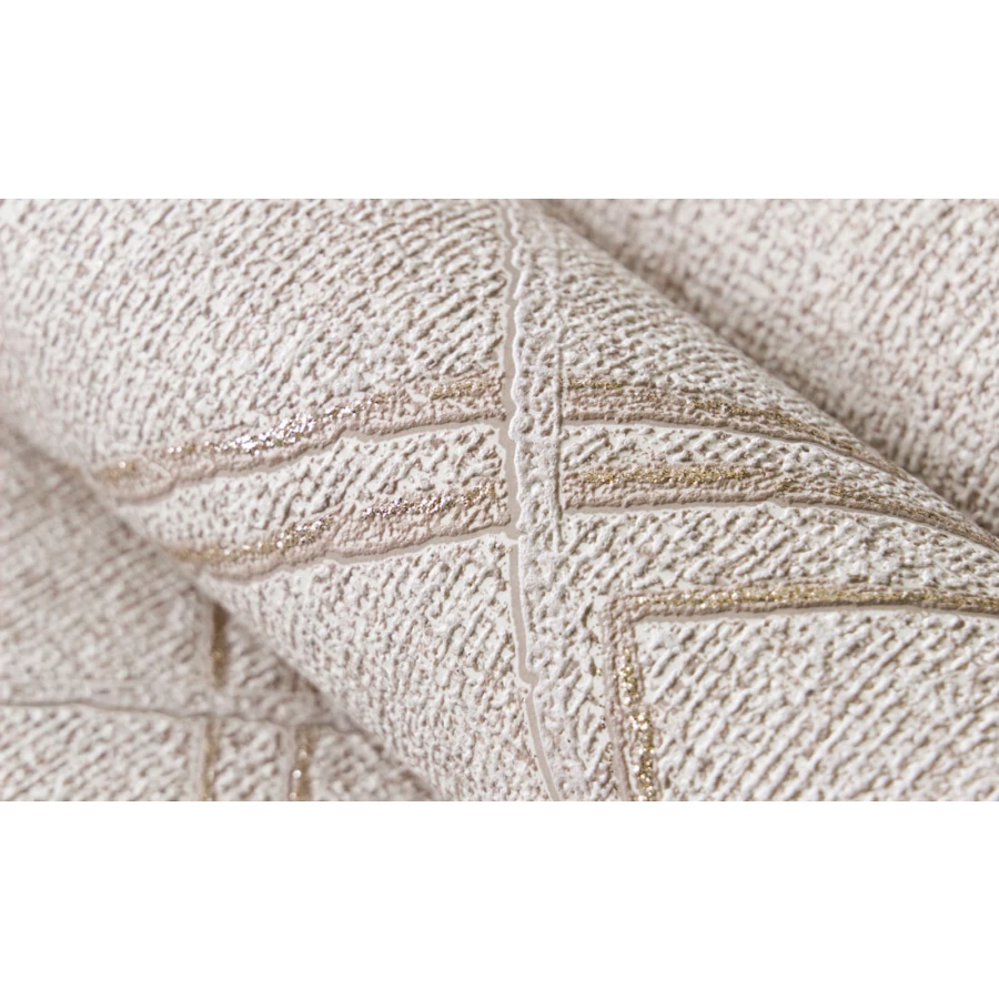 Обои виниловые Аспект Чарли бежевые 10122-28 0,53х10,05 м