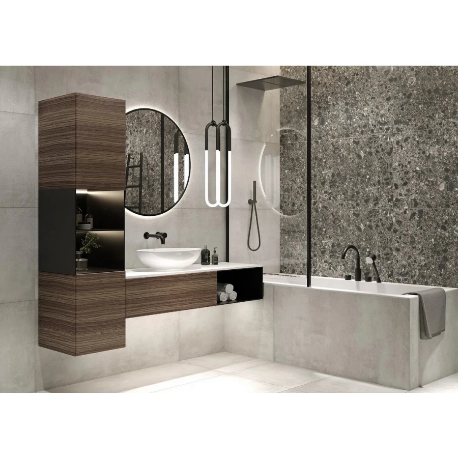 Керамогранит Grasaro Beton Grey G-1102/CR 120х60 см