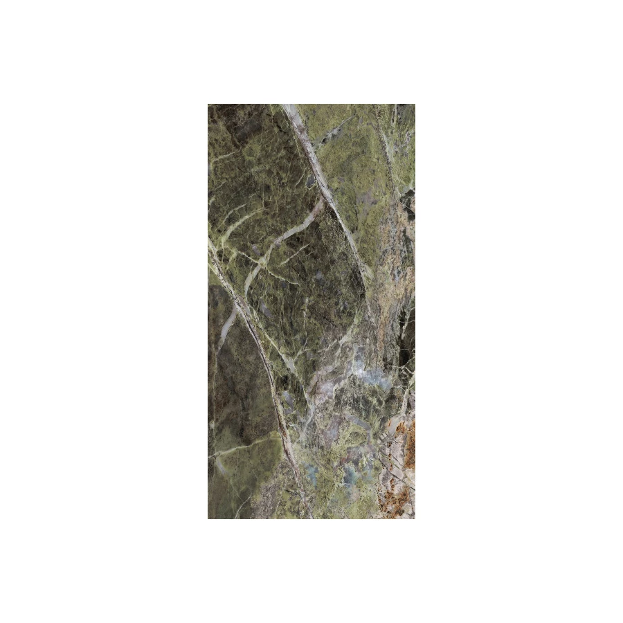 Керамогранит Rex Ceramiche Heritage Luxe Emerald Glossy Ret 9 мм 775051 120х60 см