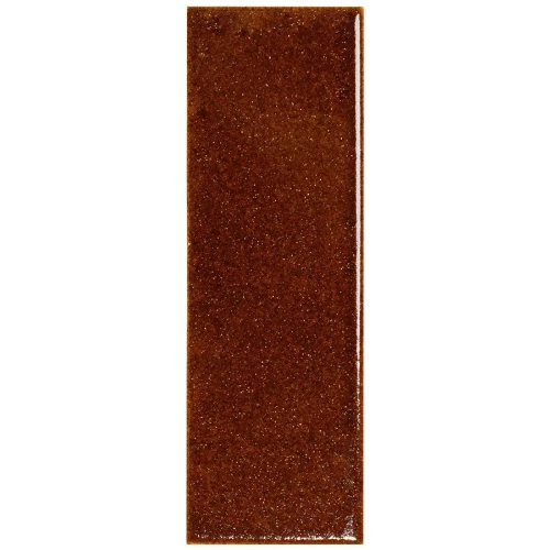 Керамогранит WOW Микаре Саффрон Дарк / Micare Saffron Dark глянцевая красная 141278 15х5 см