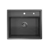 Кухонная мойка Granula 6051, графит матовый