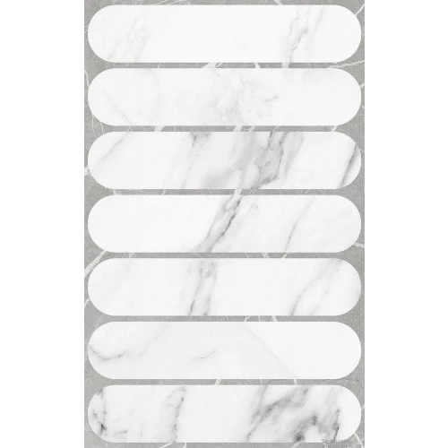 Плитка настенная Шахтинская плитка Арко низ 03 глянцевая белая 010100001582 40х25 см